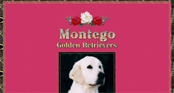 Desktop Screenshot of montegogoldens.com